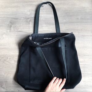 Everlane / The Pocket Tote / Canvas and Leather